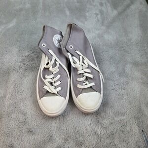 Converse Chuck Taylor All Star Move Chunky Platform Leather Shoes Taupe Size 9.5